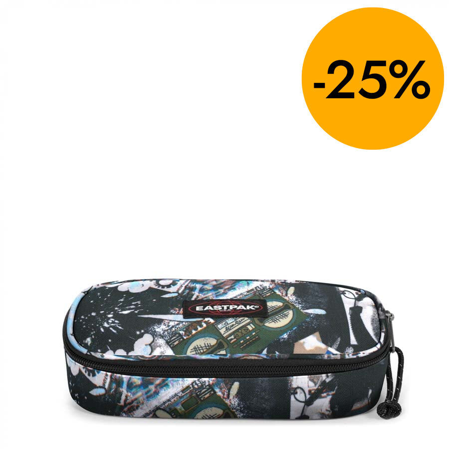 Estuche Eastpak Oval single Cut-Out Dark