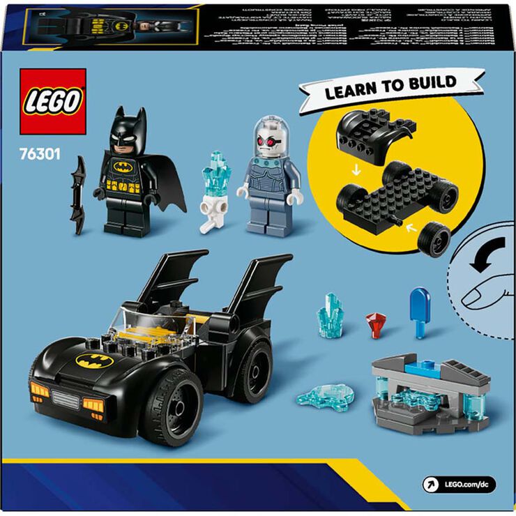 LEGO® DC Batman™ Batman™ y Batmóvil vs. Mr. Freeze™ 76301