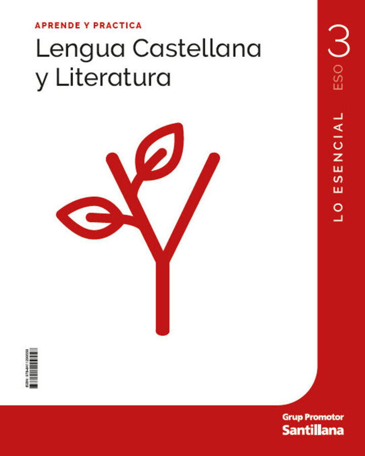 Cuaderno Lengua castellana 3r ESO - Construyendo mundos