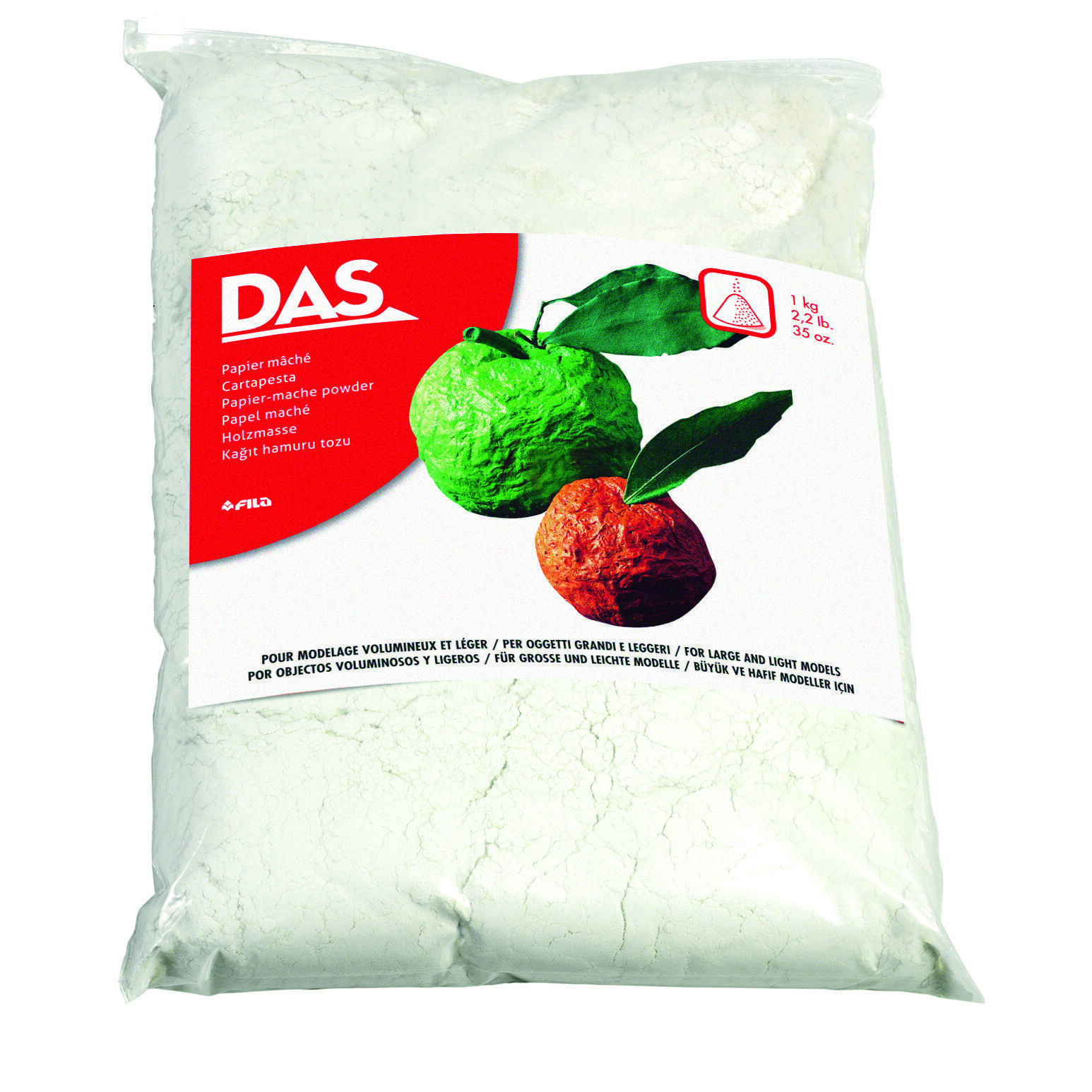 Pasta de madera en polvo Das 1kg