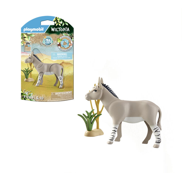 Playmobil Wiltopia Burro AfricaNo 71289