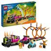 LEGO® City Stuntz Desafío Acrobático: Camión y Anillos de Fuego 60357