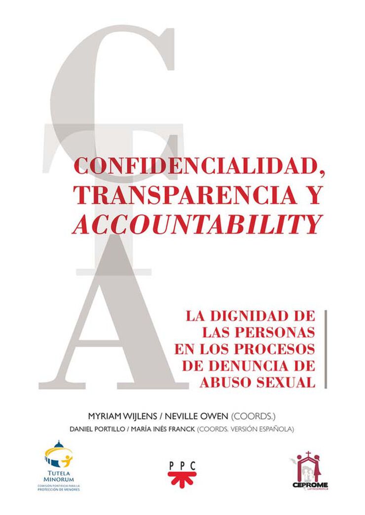 Confidencialidad, transparencia y accountability