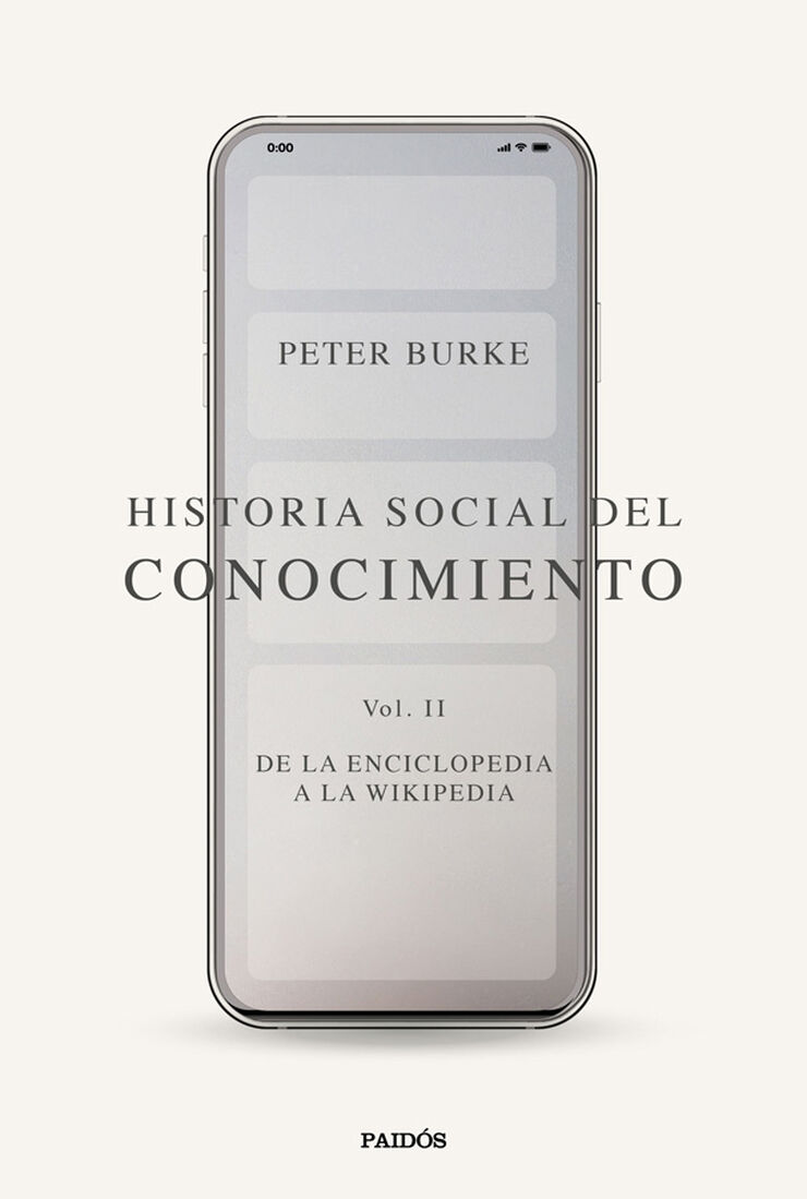 Historia social del conocimiento Vol. II