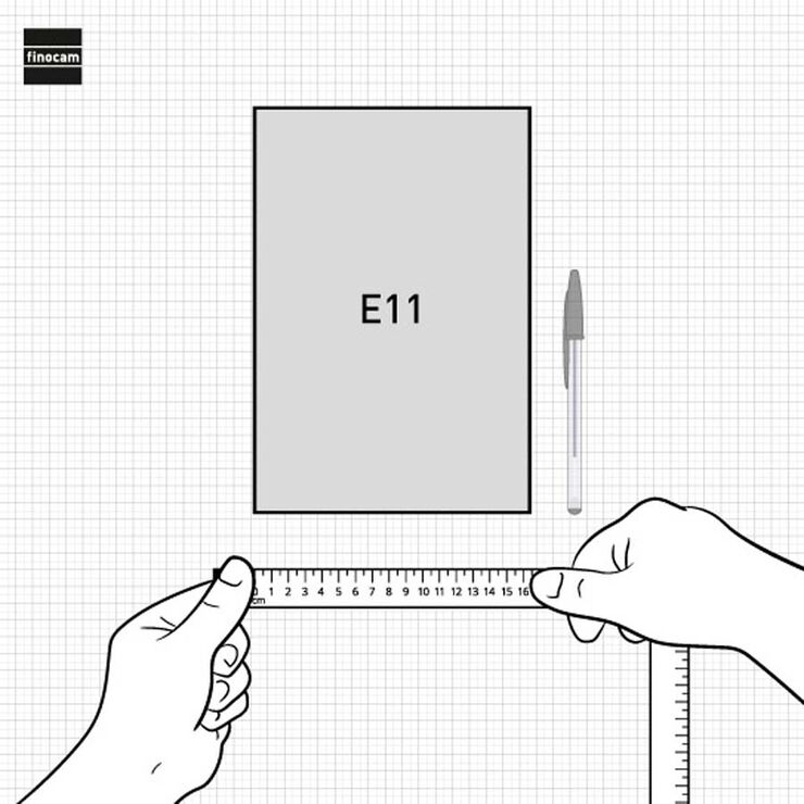 Agenda Finocam Opaque E11 día/pág cas 2026 negro