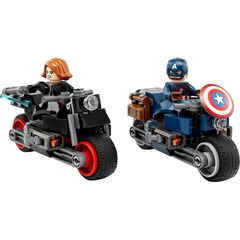 LEGO® Marvel Motos de la Viuda Negra y el Capitán América 76260