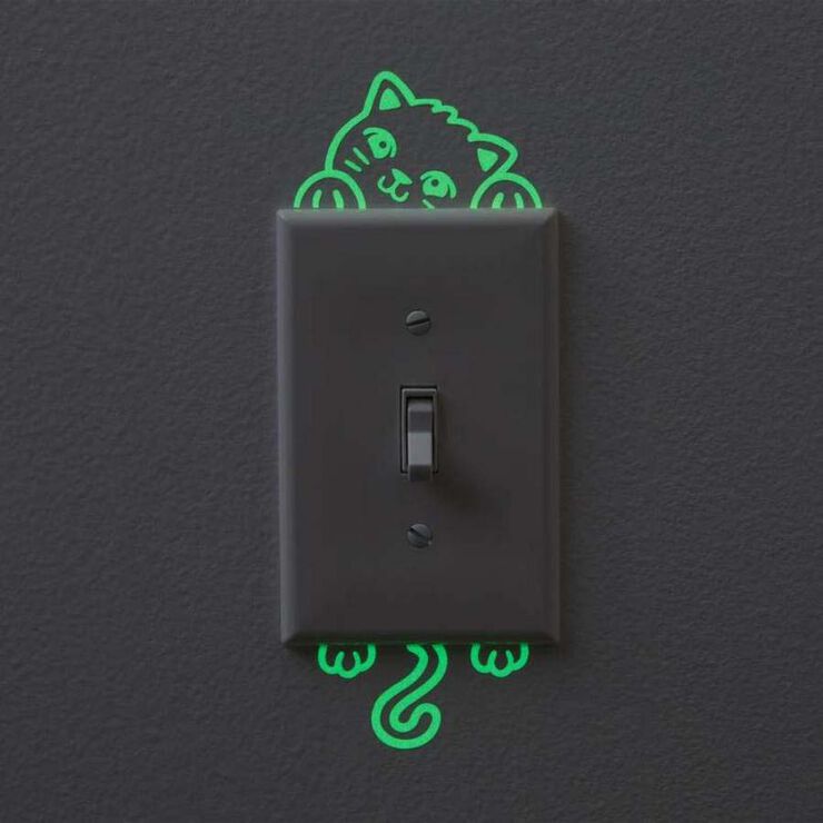 Vinil removible Glow in The Dark 30X60