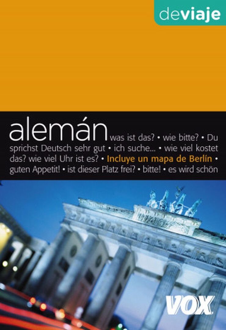 Alem&aacute;n de viaje