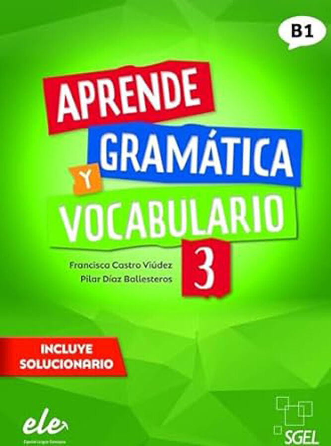 Aprende gram&aacute;tica y vocabulario 3