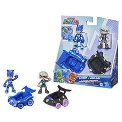 Set de Figuras Pilotos y Coche Al Combate Masks surtidos