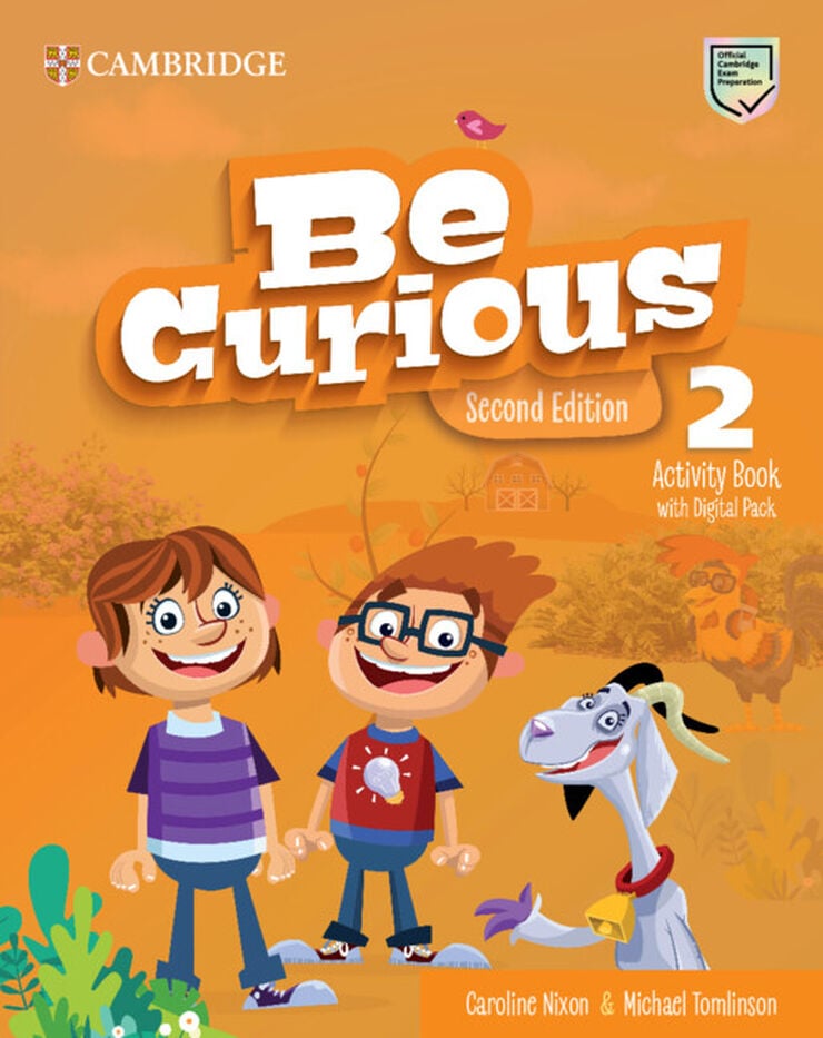 Be Curious Second edition Activity Book and Home Booklet with Digital Pack Level 2