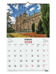 Calendari paret Finocam Esp.25X40 2024 Ciutats cas