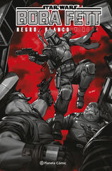 Star Wars Boba Fett: Blanco, negro y rojo