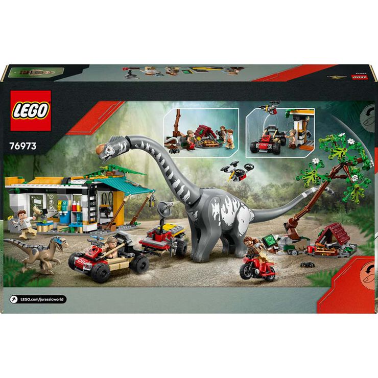 LEGO® Jurassic World Misión de Seguimiento: Raptor y Titanosaurus 76973