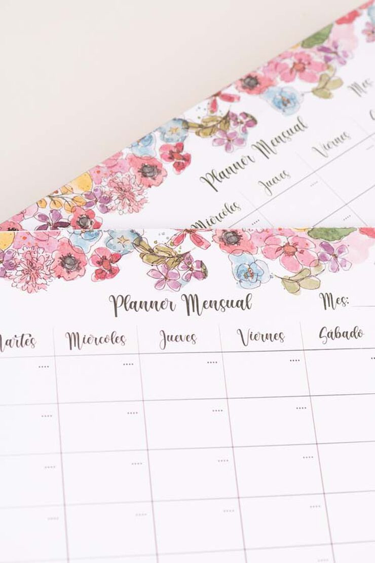 Planner mensual Petite Mafalda