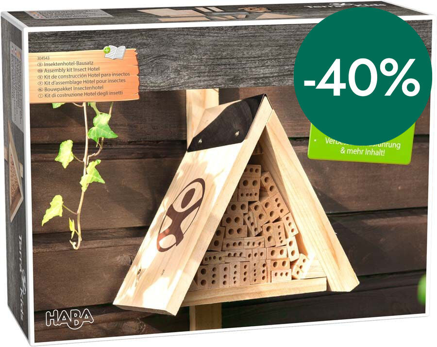 Kit de construcci&oacute;n Hotel de insectos Terra Kids