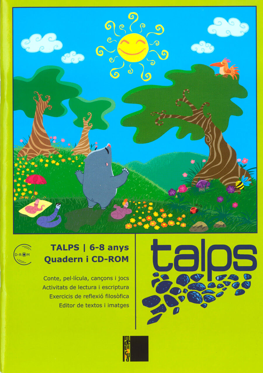 Medi&uacute;scula topos 6-8 cuaderno+cd-r