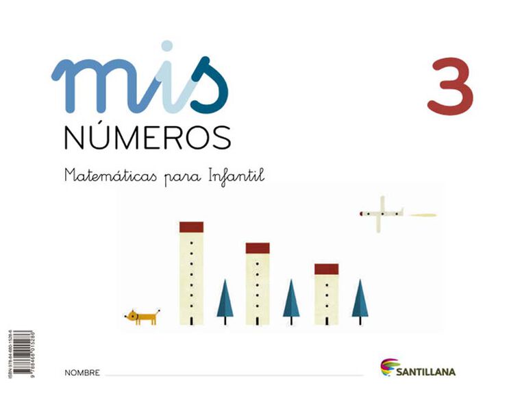 Mis Matemáticas 3 Pack Infantil 4 años