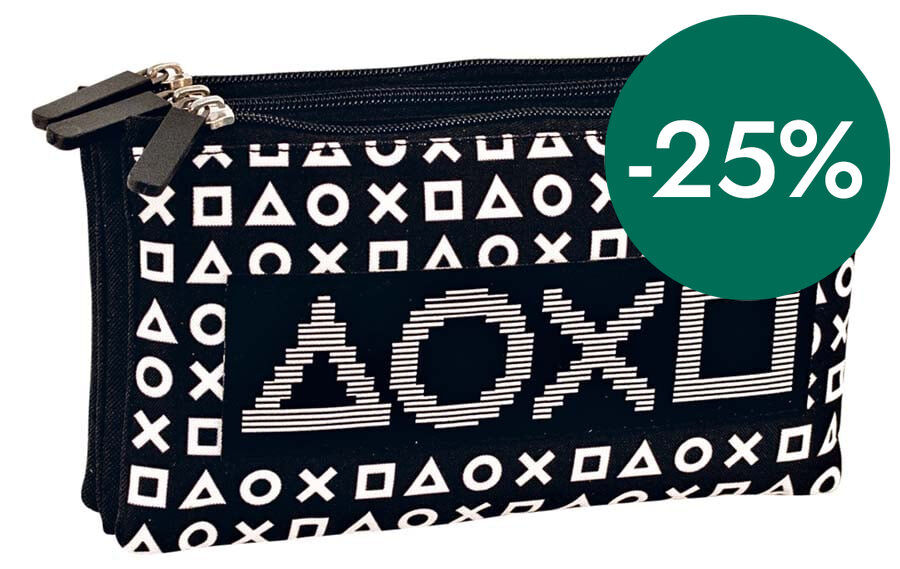 Estuche Perona Playstation 3 cremalleras