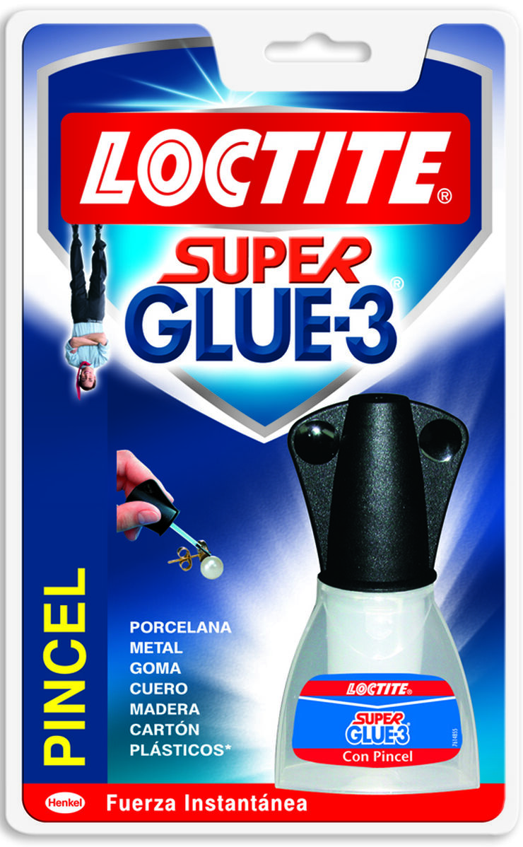 Cola líquida Loctite Superglue-3 Pinzell