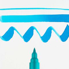 Rotulador Ecoline Brush Pen azul turquesa 522