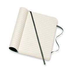 Libreta Moleskine Soft P Verde Oscuro Raya