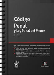 C&oacute;digo penal y ley penal del menor 6&ordf; Edici&oacute;n (GS)