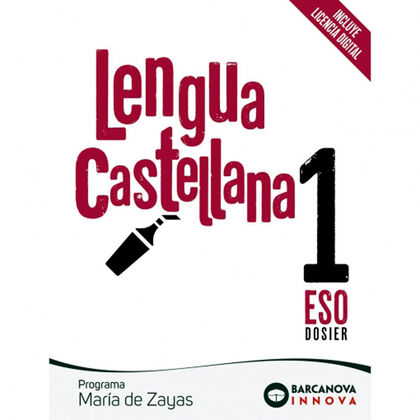 Castellà/María de Zayas Eso 1 Barcanova Text 9788448950491