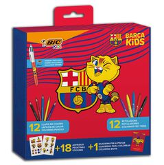 Kit para colorear FC Barcelona Cat Kids