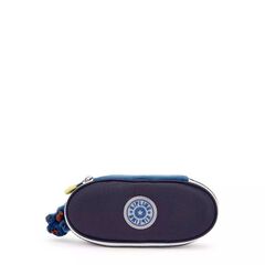Estuche Kipling Oval Duobox Blue Tan Block