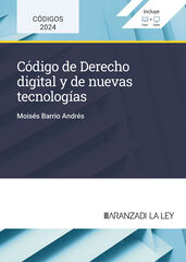 C&oacute;digo de Derecho digital y de nuevas tecnolog&iacute;as
