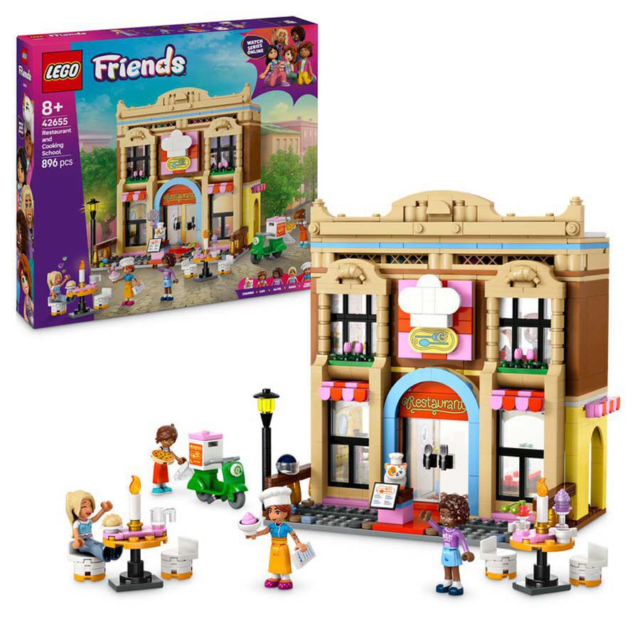 LEGO&reg; LEGO Friends Restaurant i Escola de Cuina 42655