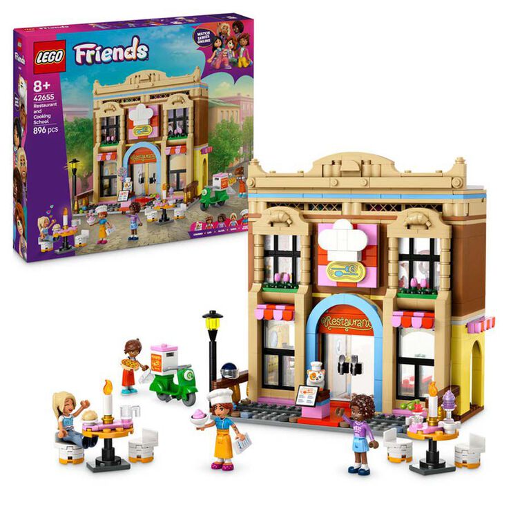 LEGO&reg; LEGO Friends Restaurant i Escola de Cuina 42655