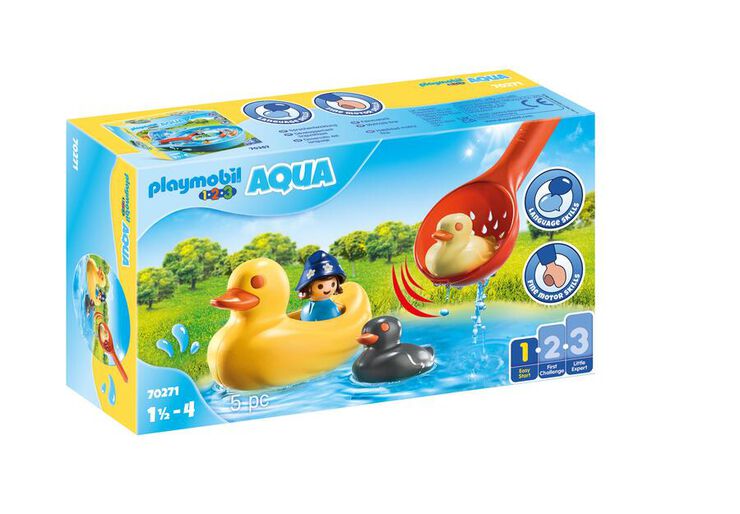 Playmobil 1.2.3 Familia de Patos 70271