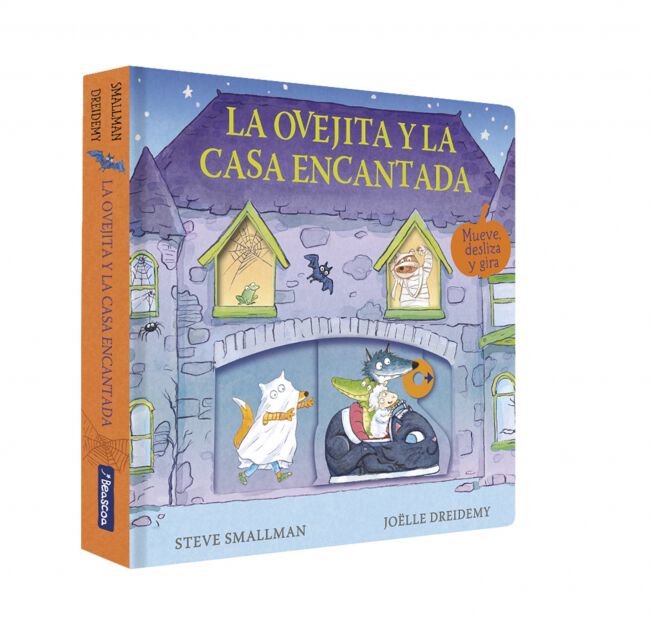 La ovejita y la casa encantada (La ovejita que vino a cenar. Libro de cart&oacute;n con mecanismos)