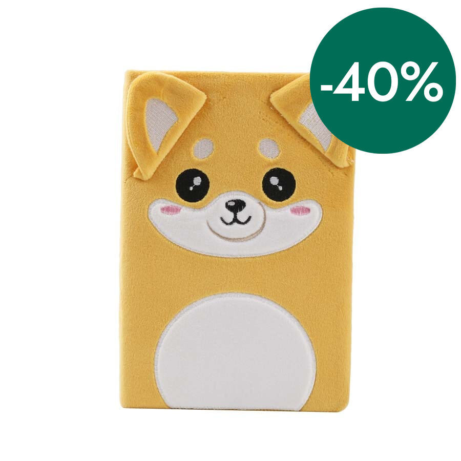 Libreta Peluda iTotal Shiba