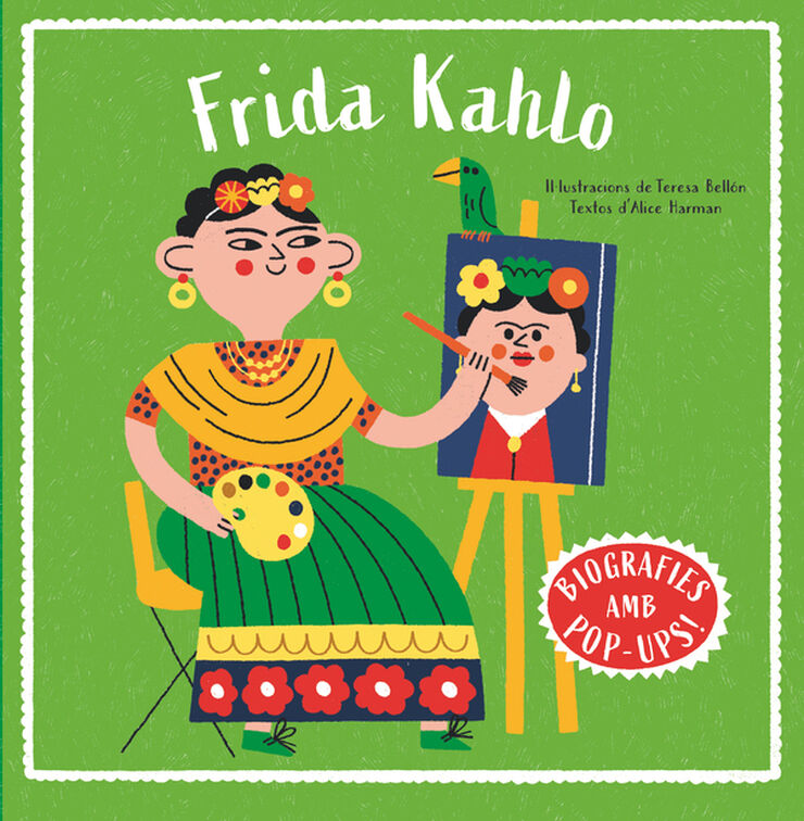Biografies d'artistes en pop-up. Frida Kahlo