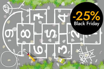 Tapiz de juego Rayuela Abacus