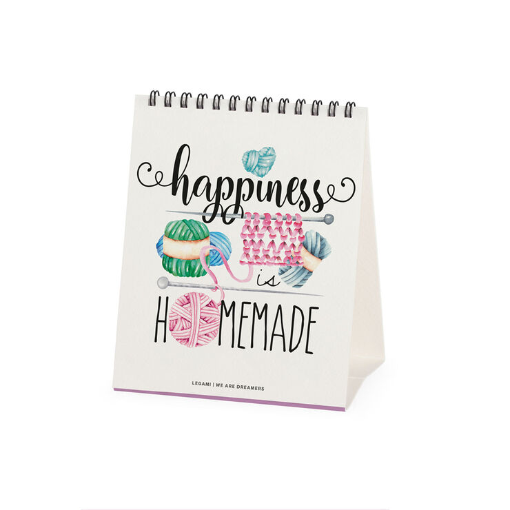 Calendario Legami 12x14,5 Sobremesa Aphorisms Multiling&uuml;e 2027