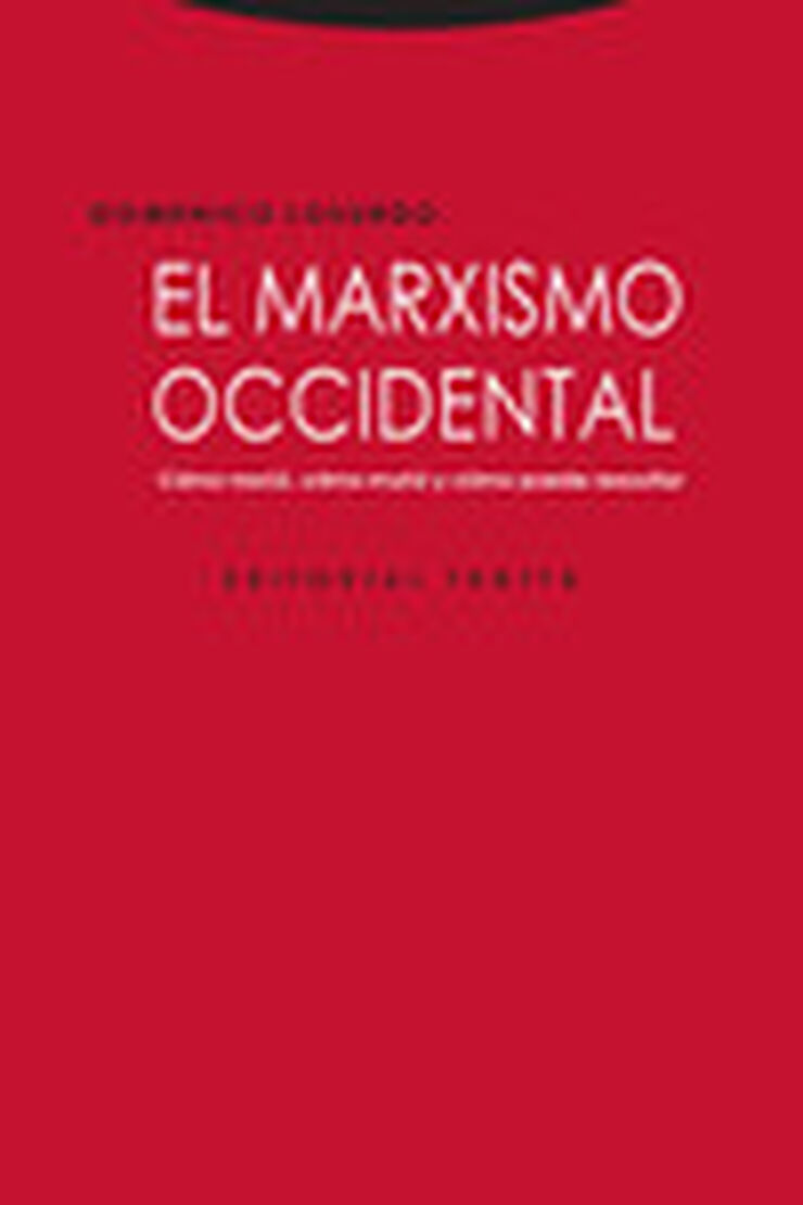 El marxismo occidental