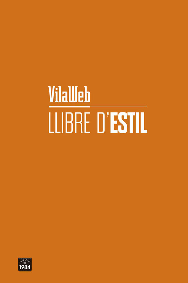 LLIBRE D'ESTIL