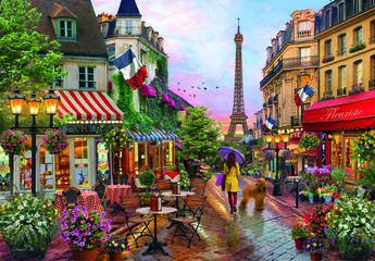 Puzle 1000 piezas Compackbox Flowers in Paris