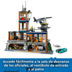 LEGO® City Isla Prisión de la Policía 60419
