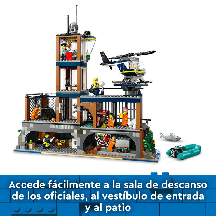 LEGO® City Illa Presó de la Policia 60419