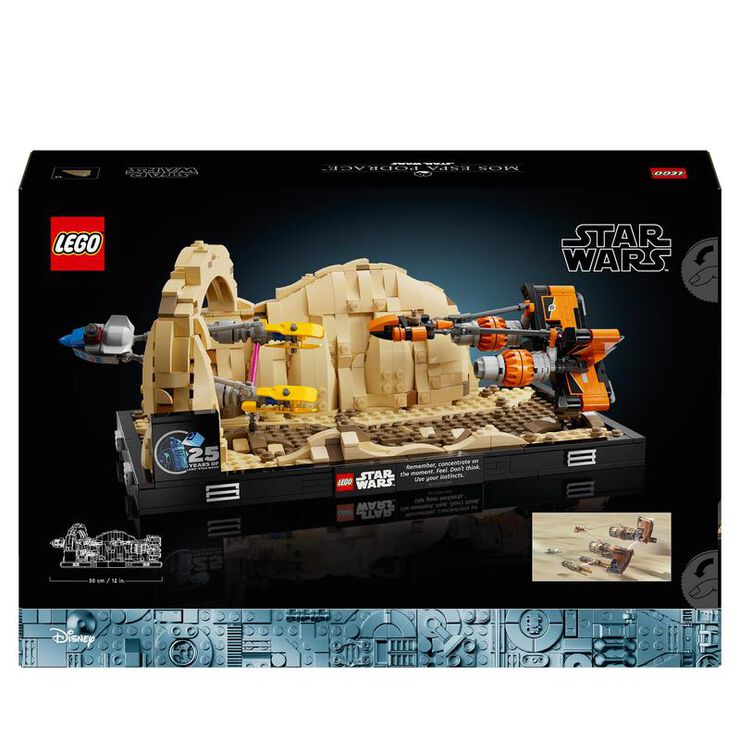 LEGO® Star Wars TM Diorama: Carrera de Vainas de Mos Espa 75380