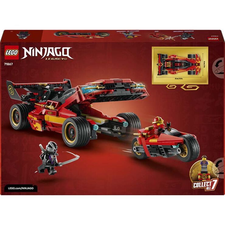 LEGO&reg; Ninjago X-1 Ninja Charger 15.&ordm; aniversario 71867