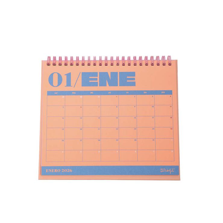 Calendario sobremesa 2026 cast No apto para aburridos