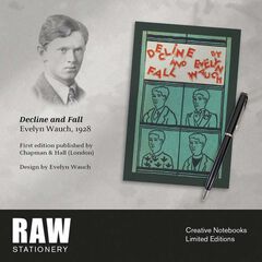 Libreta A5 Raw Stationery Primera Edición Decline And Fall