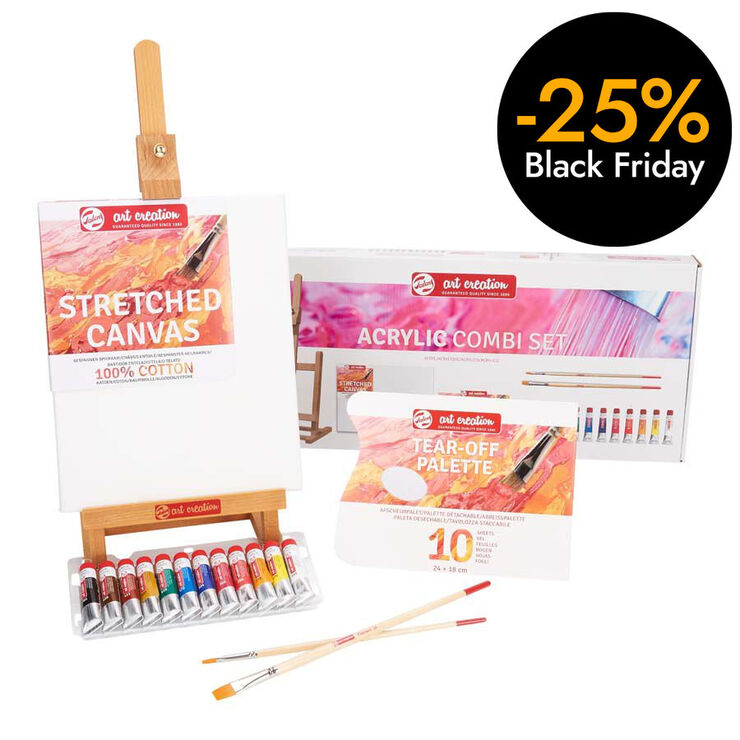 Set Acrílic Talens Art Creation combi 12 colors