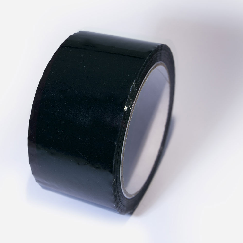 Cinta adhesiva Tesa 66x0,05m negro